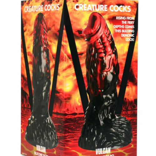 CREATURE COCKS VULCAN SILICONE DILDO - XRAH320