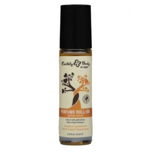 EARTHLY BODY AT NIGHT ROLL-ON PERFUME APHRODISIAC COLLECTION GRAPE FRUIT SANDALWOOD 10ML - EBHSBNP033