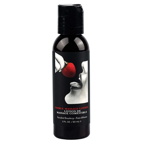 Earthly Body Edible Massage Lotion-Str...