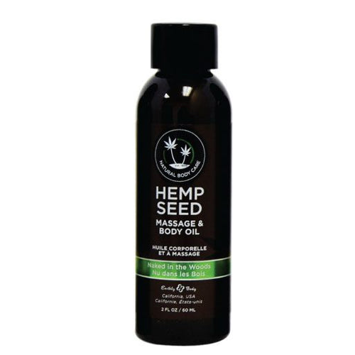MASSAGE OIL NAKED IN THE WOODS 2 OZ - EBMAS222