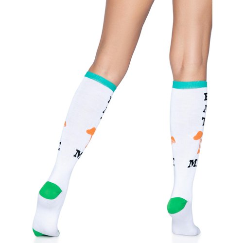 Eat Me Knee High Socks - 5622      10122
