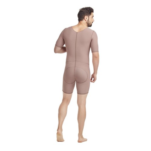 Body Abdomen Zipp Male. High compression girdle with sleeves and high back. Its side closu