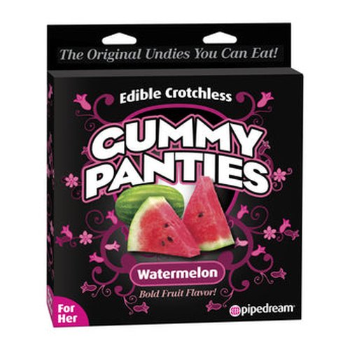 EDIBLE CROTCHLESS GUMMY PANTIES WATERMELON