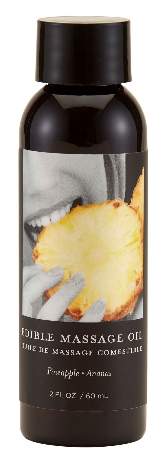 MASSAGE OIL EDIBLE PINEAPPLE 2OZ - EBMSE211