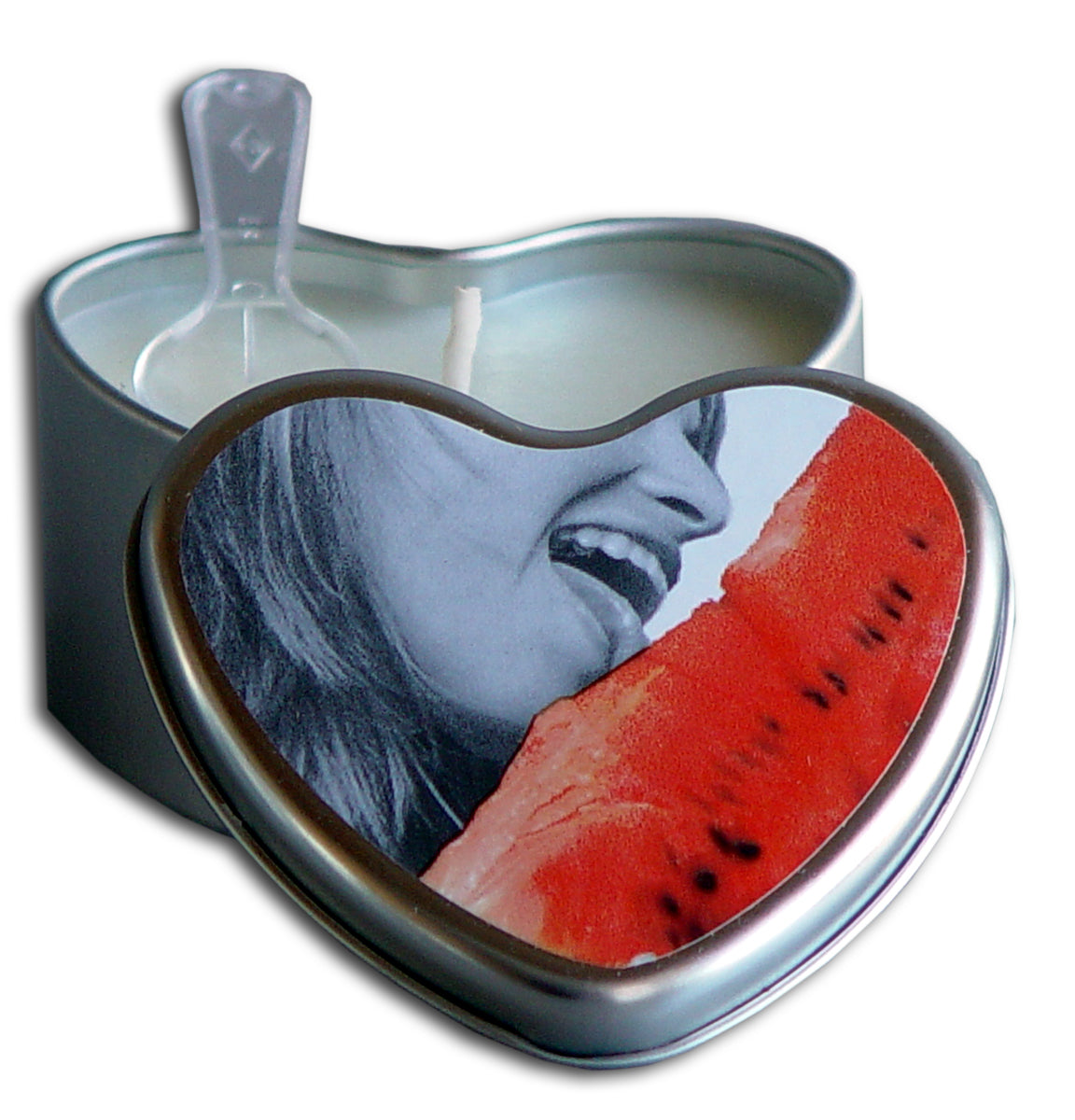 EDIBLE CANDLE WATERMELON 4 OZ - EBHSCK004
