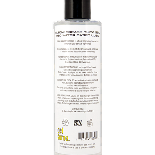 ELBOW GREASE H2O THICK GEL REGULAR 8.5 OZ