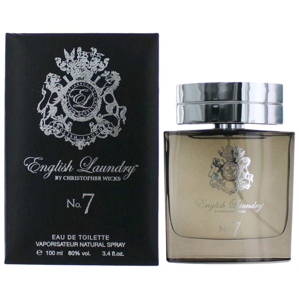 ENGLISH LAUNDRY NO7 3.4OZ, MEN'S PERFUME, EDT-Pinkfoxxx