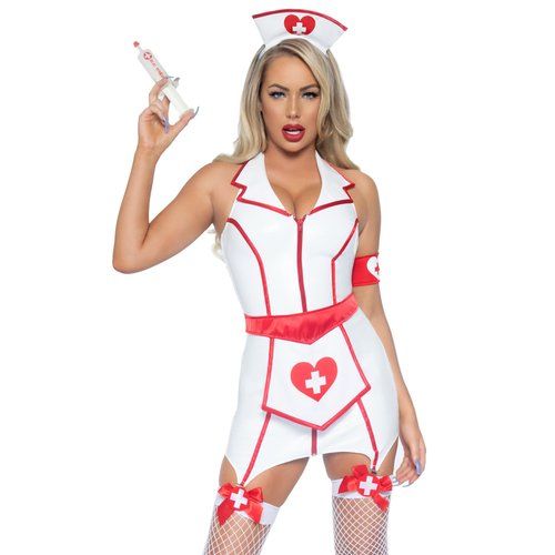 ER Hottie Nurse Vinyl Costume - 86985     06225