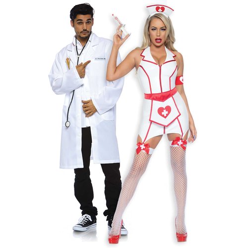 ER Hotties Couple's Costume - er-hotties-couples-costume