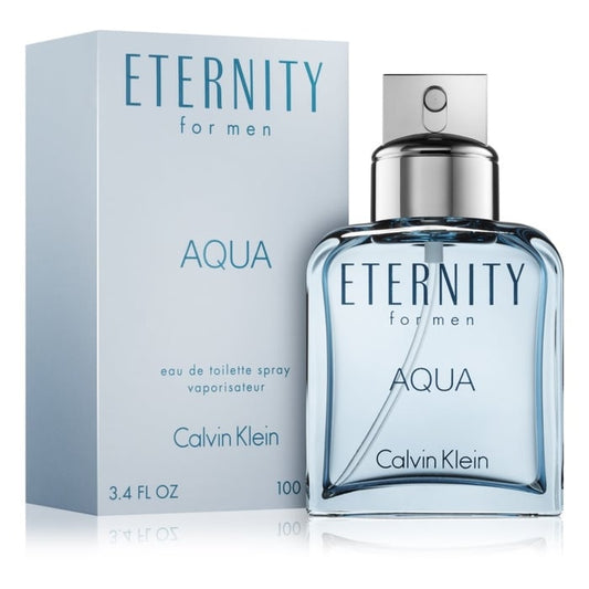 ETERNITY AQUA 3.4OZ, MEN'S PERFUME, EDT-Pinkfoxxx