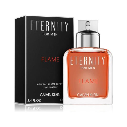 ETERNITY FLAME 3.4OZ, MEN'S PERFUME, EDT-Pinkfoxxx