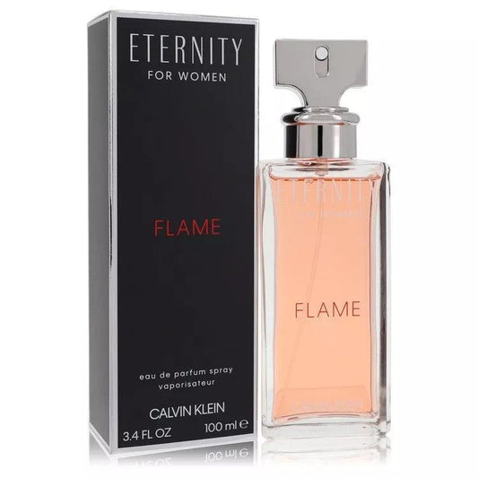 ETERNITY FLAME 3.4OZ, WOMEN'S PERFUME, EDP-Pinkfoxxx
