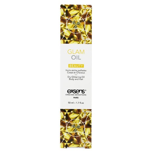 Exsens Dry Glittering Oil Body and Hair-Glam Oil 1.7oz