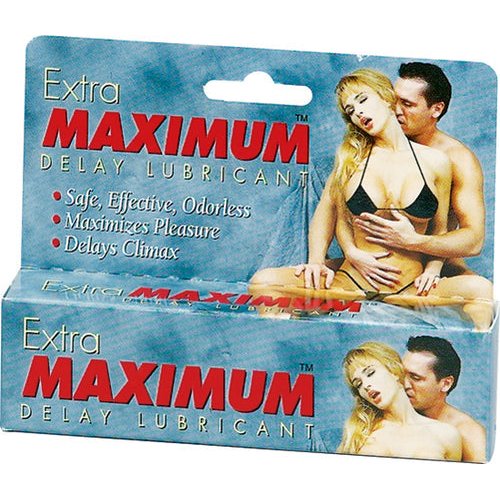 EXTRA MAXIMUM DELAY LUBE LARGE 1.5OZ