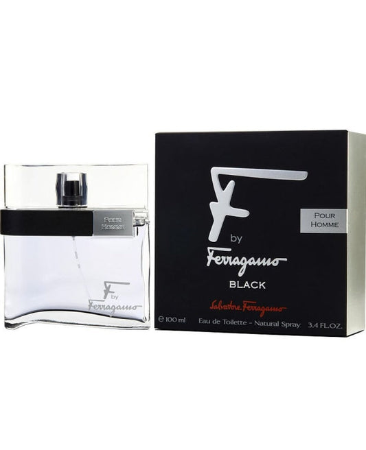 F BLACK BY FERRAGAMO 3.4OZ, MEN'S PERFUME, EDT-Pinkfoxxx