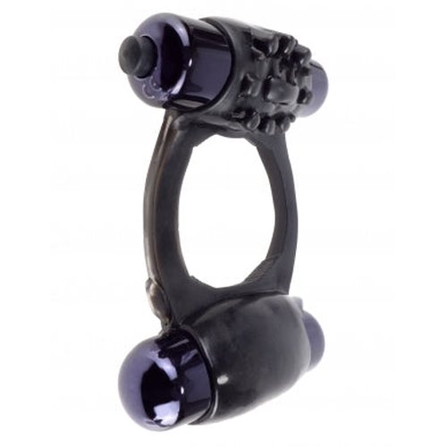 FANTASY C RINGZ DUO VIBRATING SUPER RING BLACK - PD596323