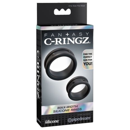 FANTASY C-RINGZ MAX WIDTH SILICONE RINGS - PD590523