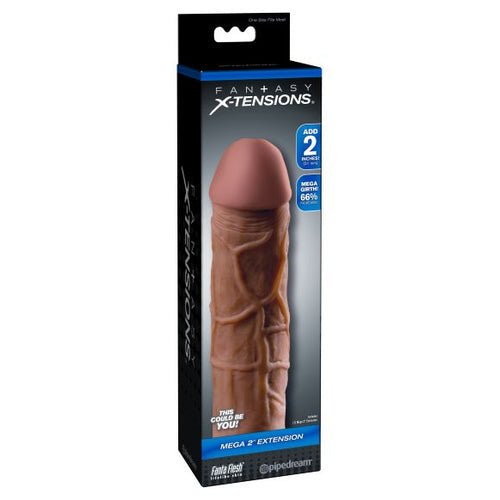 FANTASY X-TENSIONS MEGA EXTENSION 2IN BROWN - PD411429