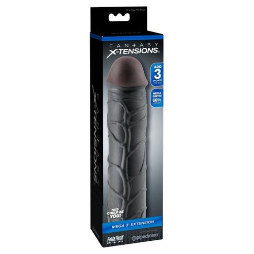 FANTASY X-TENSIONS MEGA EXTENSION 3IN BLACK - PD411523