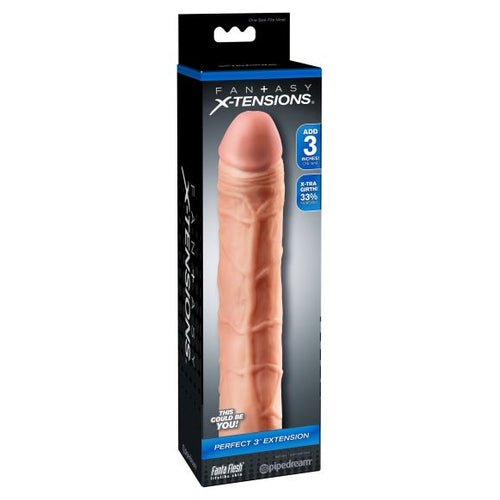 FANTASY X-TENSIONS PERFECT EXTENSION 3IN FLESH - PD411221