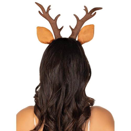 Fawn Ear Antler Animal Costume Headband - A2825     07722