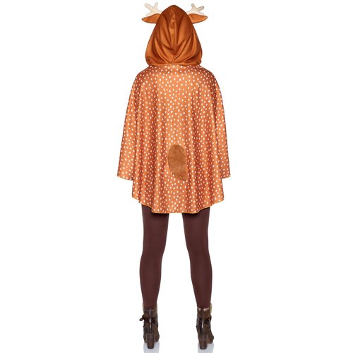 Fawn Poncho Animal Costume With Hood - 86948     07722