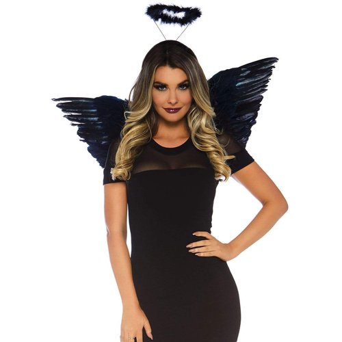 Feather Angel Wings & Halo Accessory Kit - 2065      00122