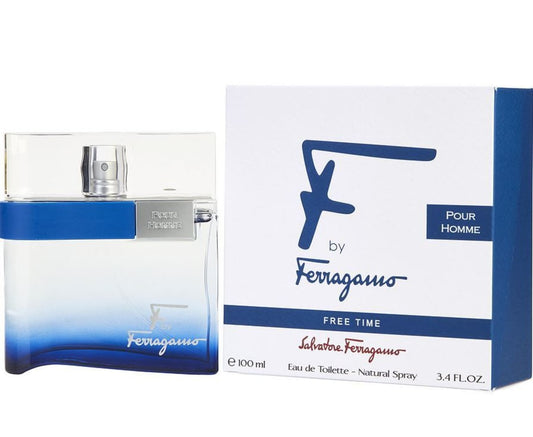 FERRAGAMO FREE TIME 3.4OZ, MEN'S PERFUME, EDT-Pinkfoxxx