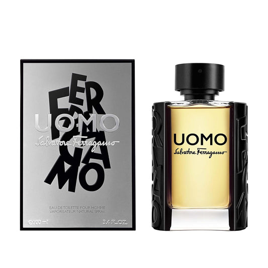 FERRAGAMO UOMO 3.4OZ, MEN'S PERFUME, EDT-Pinkfoxxx