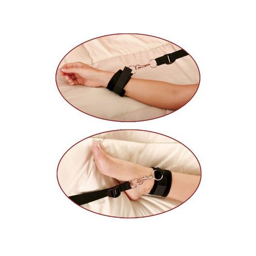 FETISH FANTASY BED BINDINGS RESTRAINT KIT