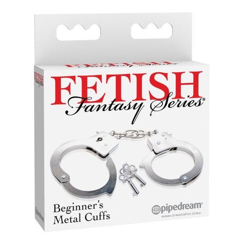 FETISH FANTASY BEGINNERS METAL CUFFS