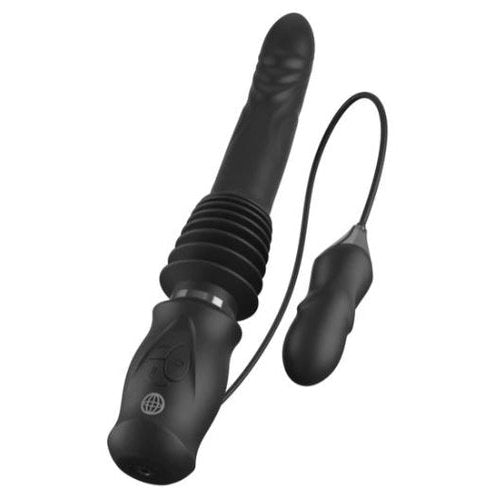 FETISH FANTASY ULTIMATE SILICONE THRUSTER - BLACK - PD456323