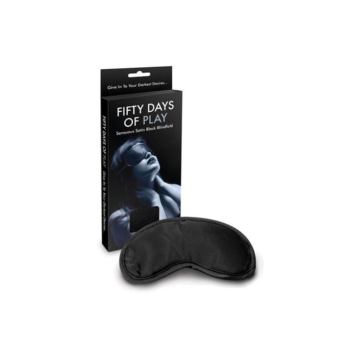 Fifty Days of Play - Blindfold (Black) (case qty: 12) - USFIFTYDAYBF