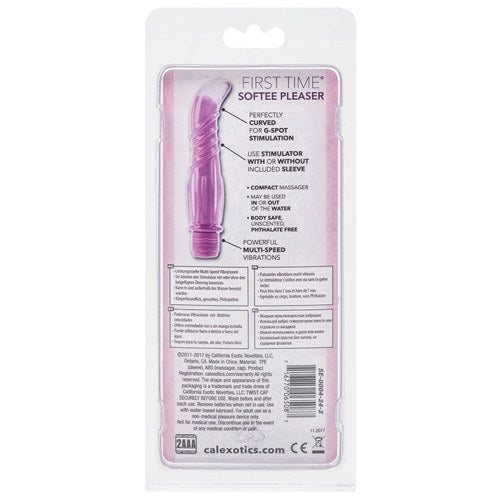 First Time Softee Pleaser-Purple 5.25