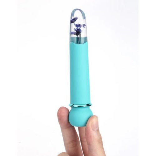 FLORA RECHARGEABLE FLOWER BULLET JAGUAR POWER TEAL - MTMA2601TEAL