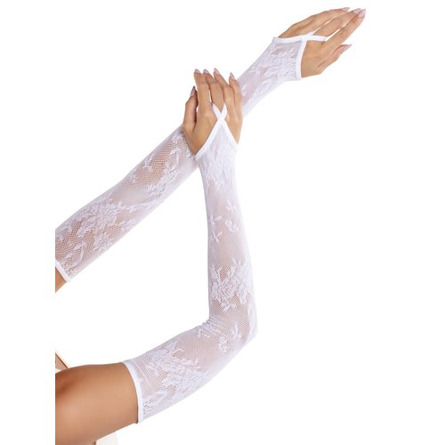 Floral Net Arm Warmers - 2047      00122