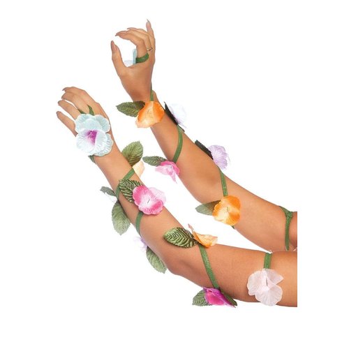 Flower Arm Wraps Costume Accessory - A2848     10122