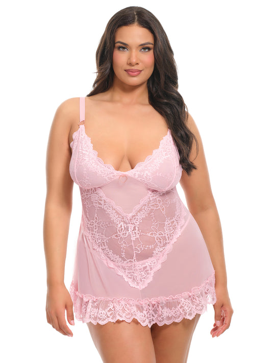 FOREVER VALENTINE BABYDOLL PLUS