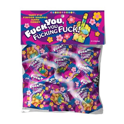 FUCK YOU - YOU FUCKING FUCK CANDY BAG OF 25
