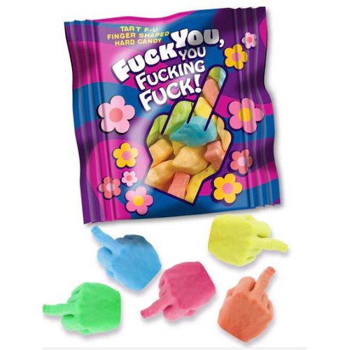 FUCK YOU - YOU FUCKING FUCK CANDY BAG OF 25