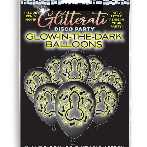 GLITTERATI DISCO GLOW BALLOONS