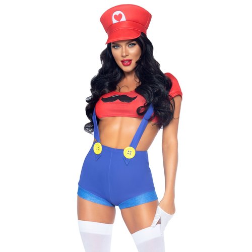Gamer Babe Sexy Costume With Hat - SK87070   15025