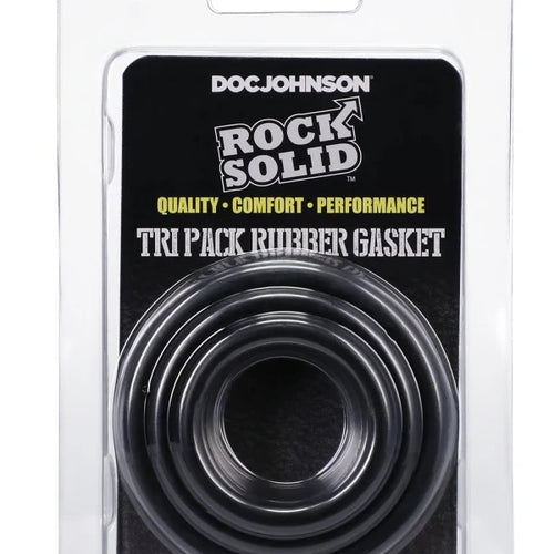 ROCK SOLID TRI-PACK RUBBER GASKET