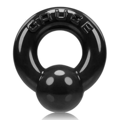 GAUGE COCKRING OXBALLS BLACK (NET) - OX3023BLK