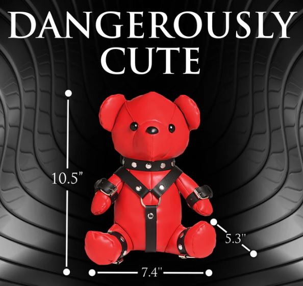 GIMP BEAR RED - XRAH521RD