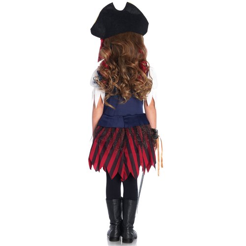 Girl's Caribbean Pirate Costume - SKC49104  10140