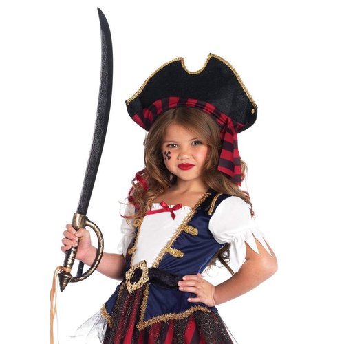 Girl's Caribbean Pirate Costume - SKC49104  10140