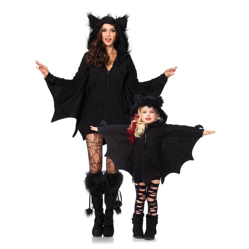 Girl's Cozy Bat Costume - C49100    00125