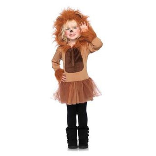 Girl's Cuddly Lion Costume - C48209    07725
