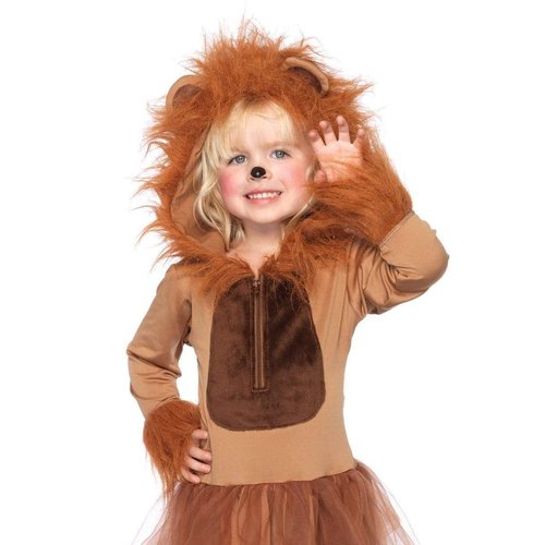 Girl's Cuddly Lion Costume - C48209    07725